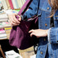 Bolsa Rosa color ciruela de Hindbag