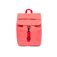 Mochila pequeña reciclada e impermeable Scout mini de la marca española Lefrik en color rosa coral