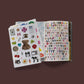 Pegatinas incluidas en la agenda personalizable Journal Sessions 2027