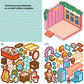 Cozy stickers Hogar, dulce hogar