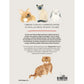 Contraportada de Taller de dibujo: gatos domésticos y no tan domésticos, con ilustraciones de gatos, un perro y un conejo.