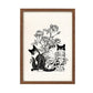 Print Three Cats And Flowers - Laura Agustí