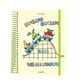 Agenda 2026 de Flo Meije con ilustración de varias frutas montadas en una montaña rusa y la frase: "Bueno bueno, va de nuevo"