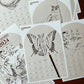 Hojas del calendario para anotaciones de laura agusti con ilustraciones de Gatos