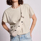 Riñonera crema con lunares Andrea - Hindbag