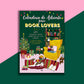 Calendario de Adviento para Booklovers de RBA, con portada ilustrada de un rincón de lectura navideño y 25 regalos para lectores.
