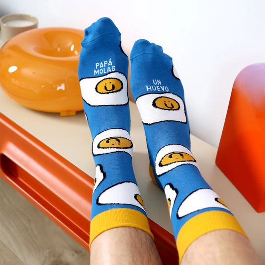 Calcetines Papá molas un huevo