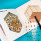 Libro de pegatinas Pequeñas boutiques - Cozy Stickers