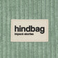 Bolso hobo Claire de pana verde agua de Hindbag