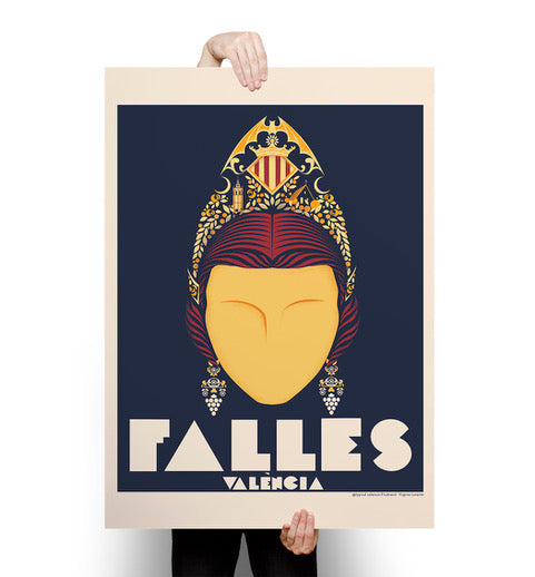 Print Atypical Valencia - Falles Fallera