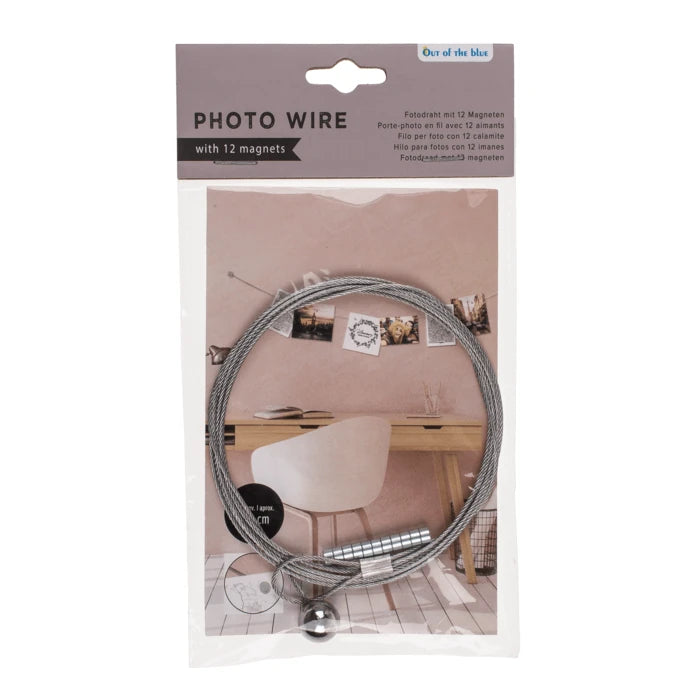 Photo Steel Wire with 12 Magnets