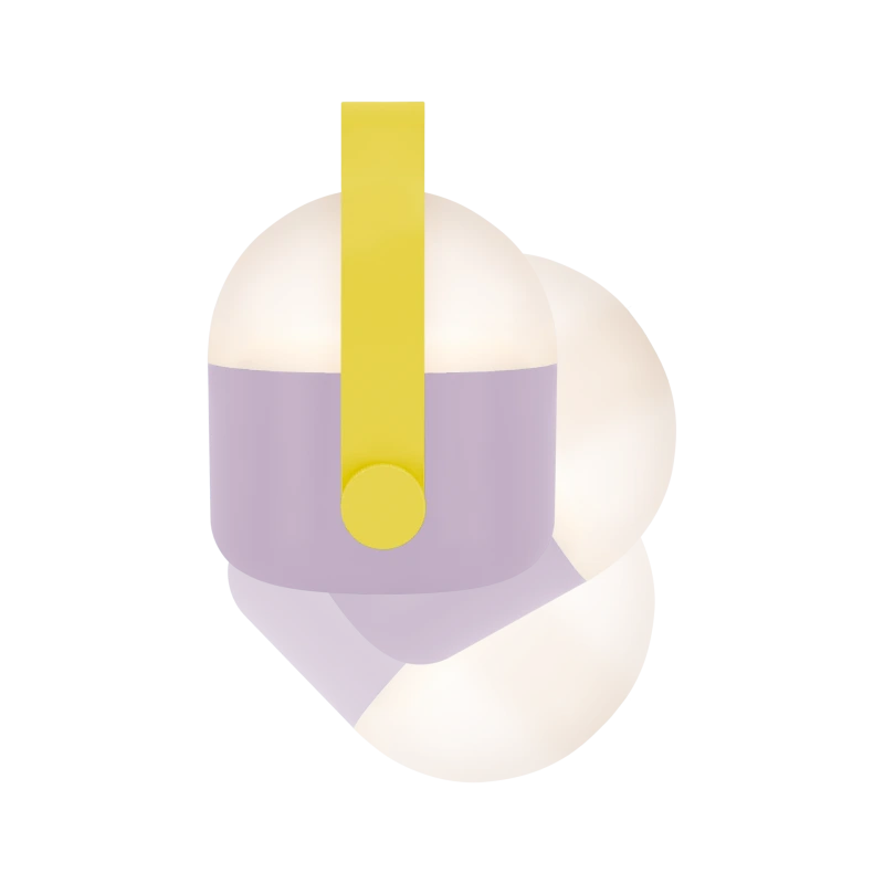 Lámpara Ole lila de Remember