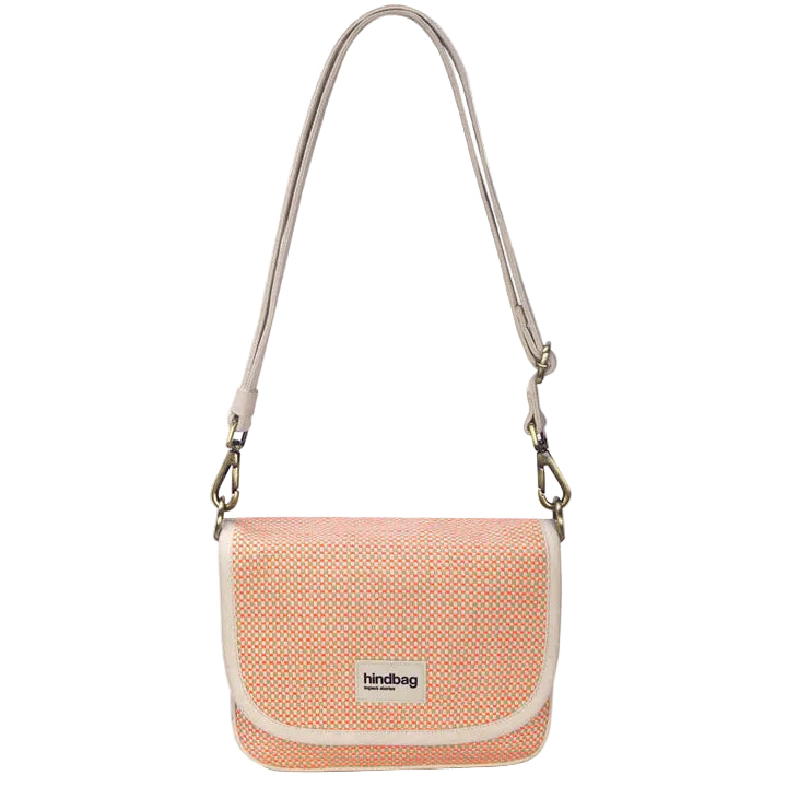 bolso hindbag coral de frente