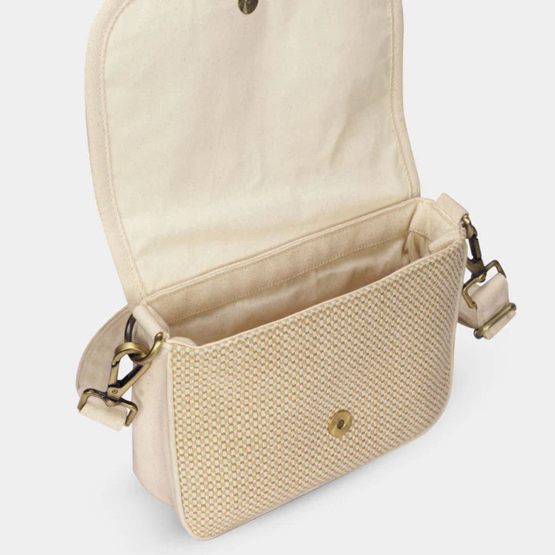 bolos hindbag color nude abierto