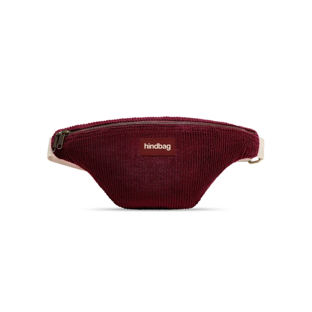 Riñonera burdeos sostenible de Hindbag diseñada en París