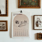 Hoja de noviembre del calendario de pared de laura agusti con ilustraciones de Gatos