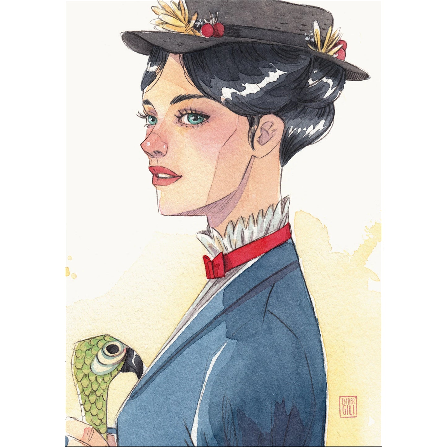 Postal Esther Gili - Mary