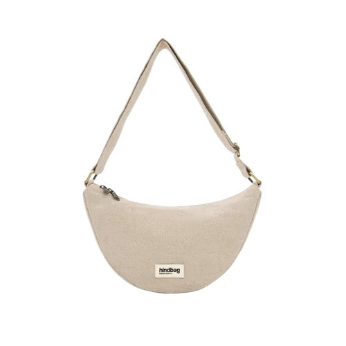 Bolso riñonera Andrea de yute de Hindbag
