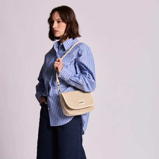 Bolso Margault Tressage nude de Hindbag