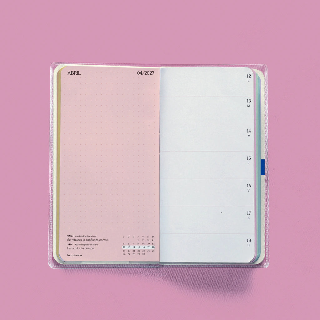 PREVENTA - Agenda pocket 2027 El Viaje - Happimess Astro