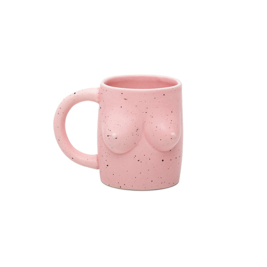 Taza aesthetic tits rosa de Helio Ferretti