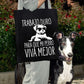 Bolsa perro trabajo tote bag tela miss miserable humor