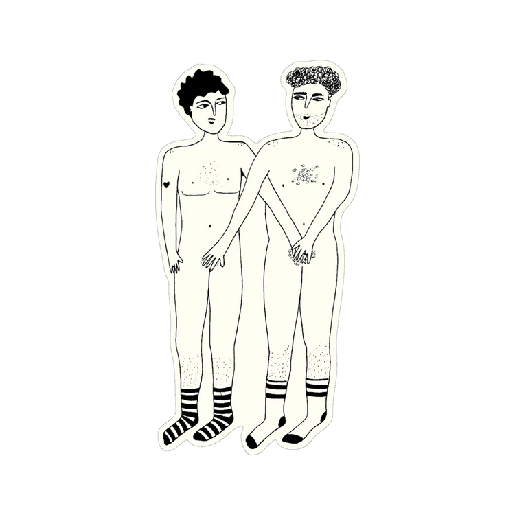 Pegatina 2 Willies - Helen B