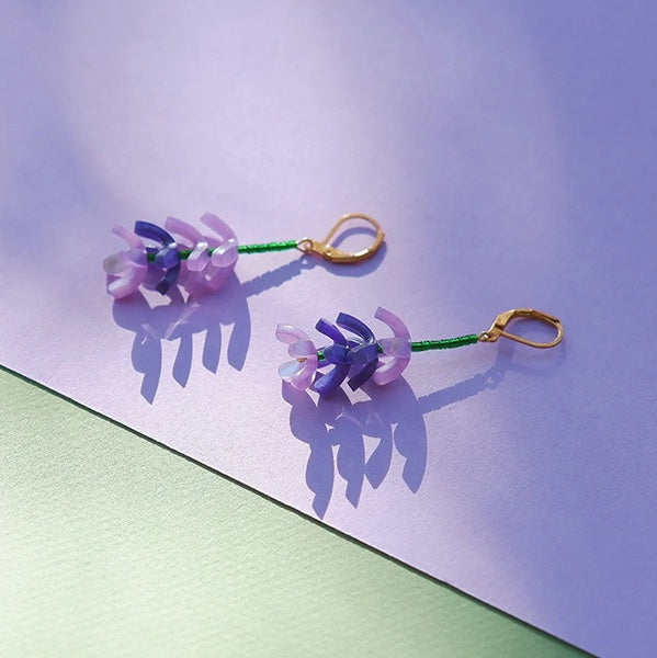 Mitumi Lavender Earrings