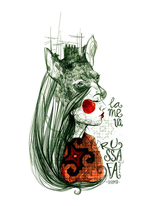 Comprar print Russafa per Paula Bonet barrio Valencia Ruzafa ilustración lámina