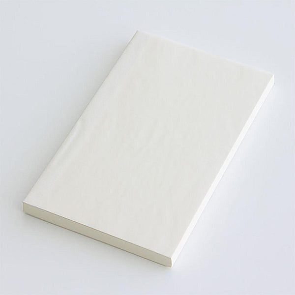 Cuaderno MD de Midori con papel japonés de alta calidad tamaño B6 Slim alargado con hojas lisas en tono marfil