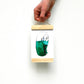 Cuelga prints madera lámina enmarcar marco print ilustración varilla palo colgador 10 centímetros A6 postales tarjetas