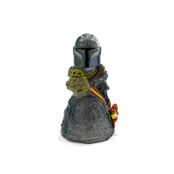 Fallera Mandalorian con Baby Joda