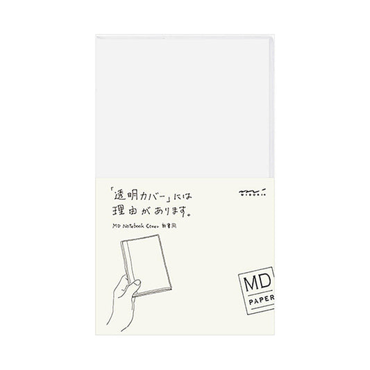 Funda protectora transparente para cuadernos MD tamaño B6Slim