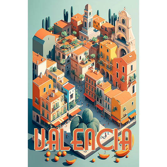 Valencia Day Postcard